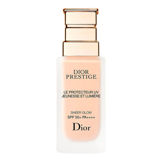 Protetor Solar Dior Prestige Light-in-White Le Protecteur UV Jeunesse Et Lumi&egrave;re Sheer Glow SPF 50+ PA++++